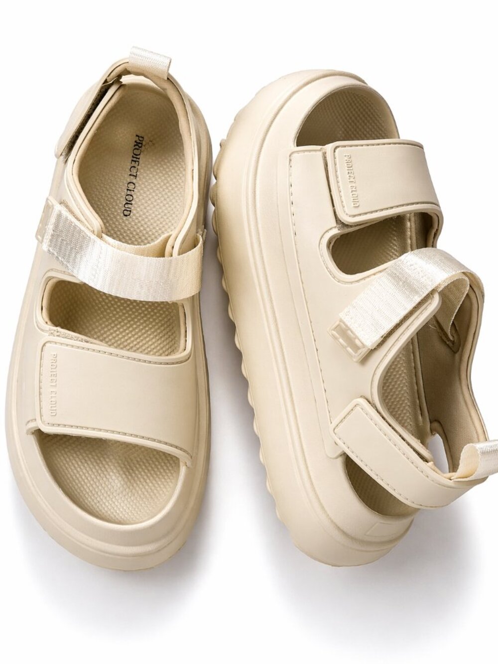 Project Cloud Women’s Platform Sandals Goldie | Ultra Soft Insole Slip Resistant - Picture 2 of 4